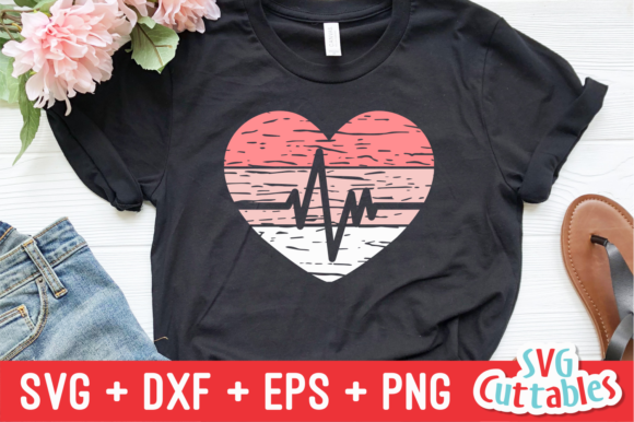 Distressed Nurse Heart Svg for Crafts and Graphics