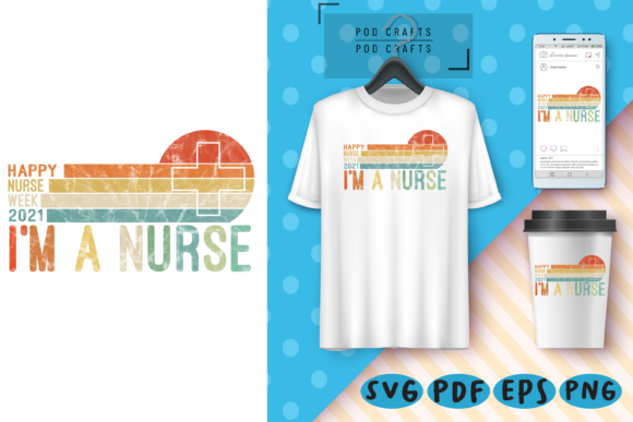 I m a Nurse Sunset: Graphics for Crafts