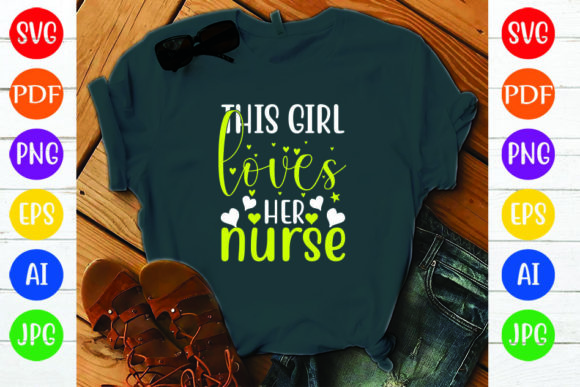 Nurse Graphics for Crafts & Web