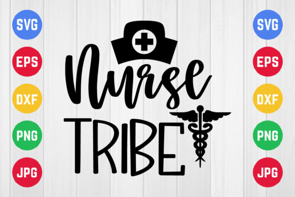 Nurse Tribe SVG: Modern Graphics for Crafts
