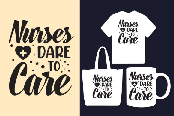 Nurse Typography SVG: Graphics for Crafts