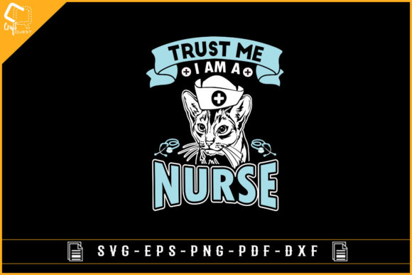 Reviewing Trust Me I'm a Nurse Sublimation Design